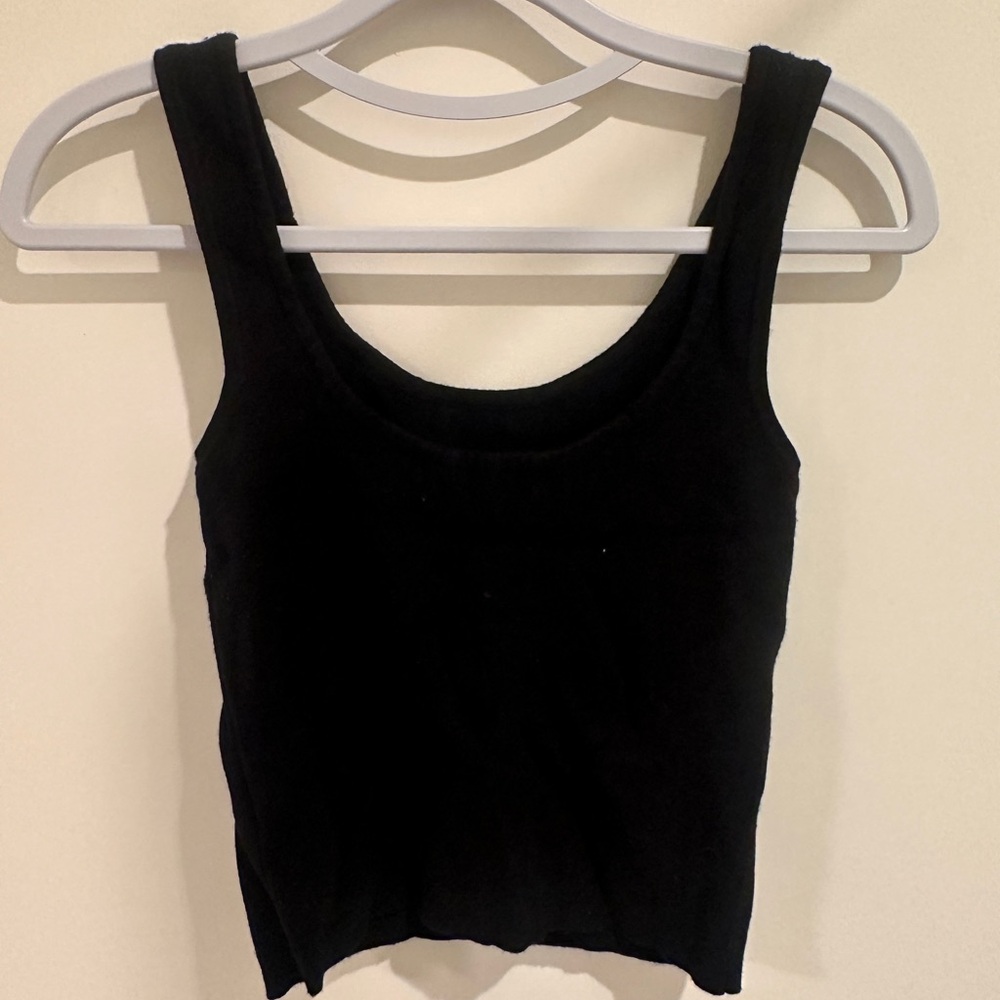 RESERVED black tank top